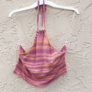 NWOT women's Wild Fable striped knit halter top
